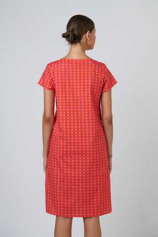 Naturals by O&J - Short Sleeve A line  - Cannage