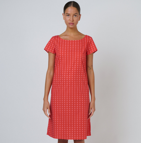 Naturals by O&J - Short Sleeve A line  - Cannage