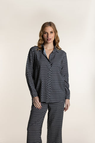 Two T's - Geo Print Shirt