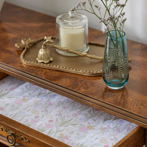 Pilbeam Living - Floral Garden Scented Drawer Liners-Rose
