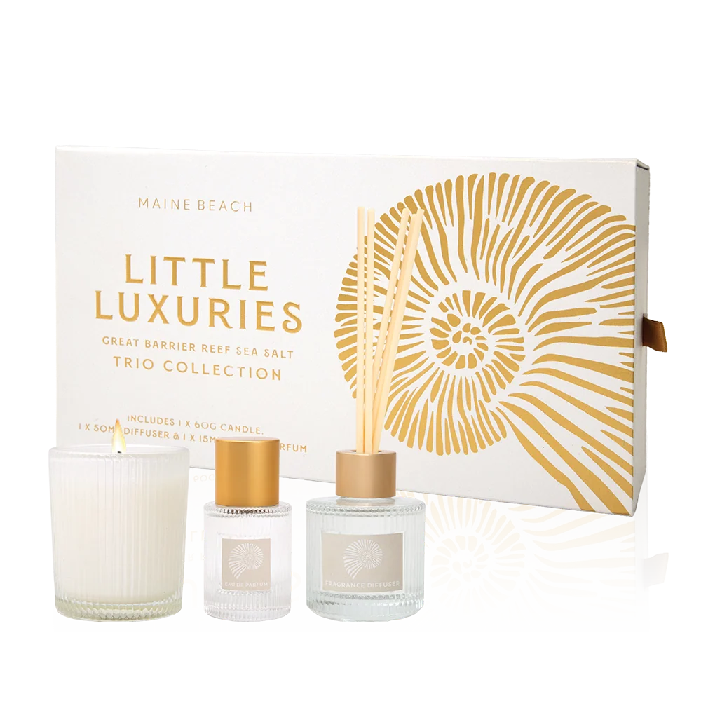 Maine Beach - Little Luxuries Trio Collection - Great Barrier Reef Sea Salt