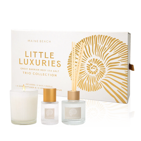 Maine Beach - Little Luxuries Trio Collection - Great Barrier Reef Sea Salt