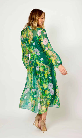 La Strada - Silk/Viscose Tiered Shirt Dress - Gucci