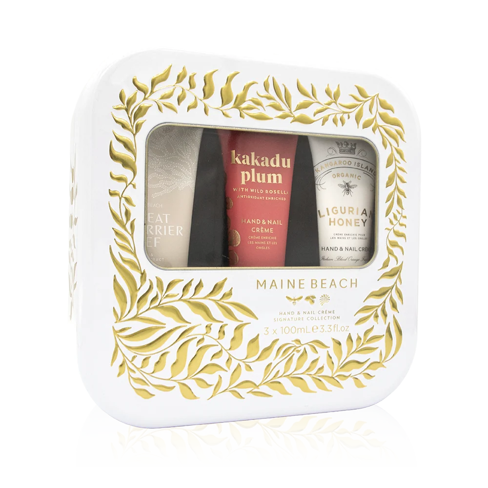 Maine Beach - Hand & Nail Creme Trio Tin