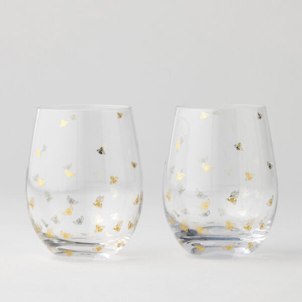 Pilbeam Living - Honey Bee Tumblers 540ml (set of 2)