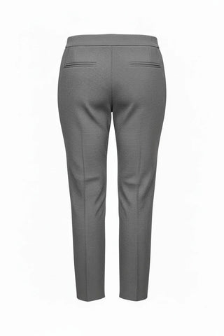 Equinox -Pull-On Houndstooth Capri Pant-Black/White