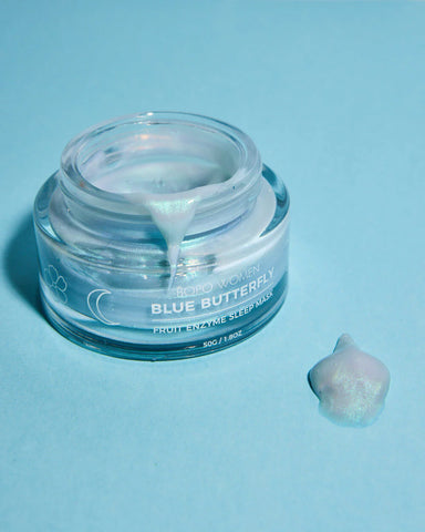 Bopo Women - Blue Butterfly Enzyme Sleep Mask