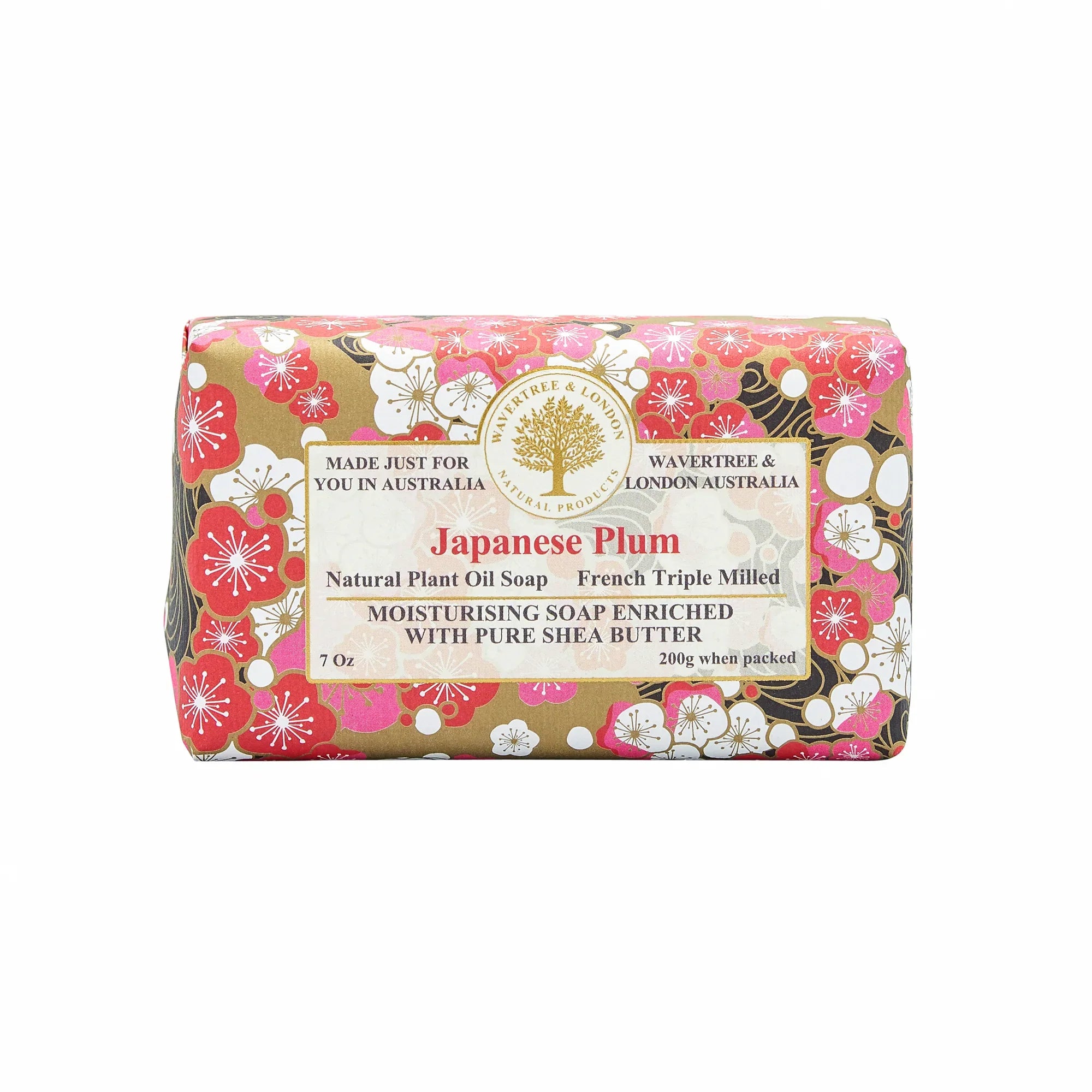 Wavertree and London - Japanese Plum Soap Bar 200g