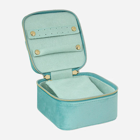 Tonic - Velvet Jewellery Cube-Seafoam