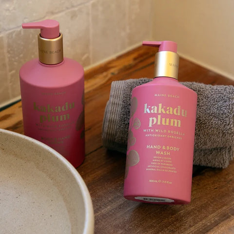 Maine Beach - Kakadu Plum Body & Hand Wash 500ml Pump