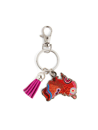 Koh - Aboriginal Our Country Australia Keyring