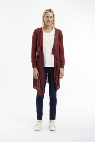 Orientique - Knit Wrap - Rust