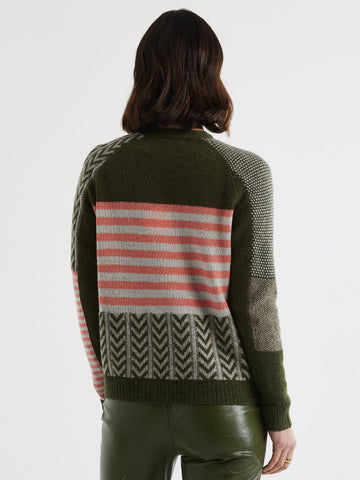 LD+Co - Textured Cardi - Olive