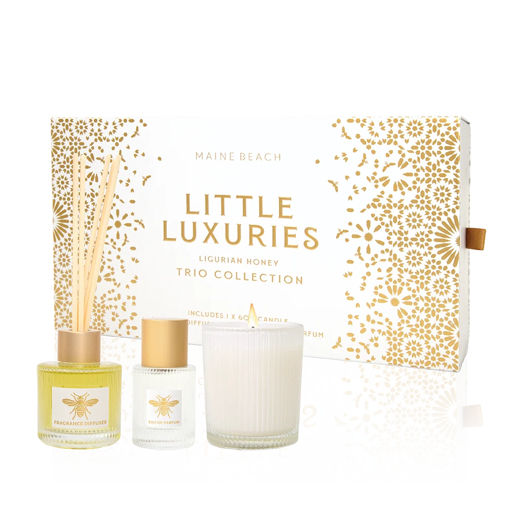 Maine Beach - Little Luxuries Trio Collection - Ligurian Honey