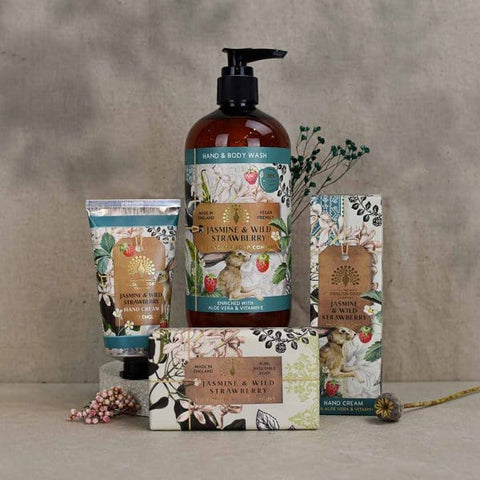 The English Soap Company - Jasmine & Wild Strawberry Hand Cream 75ml