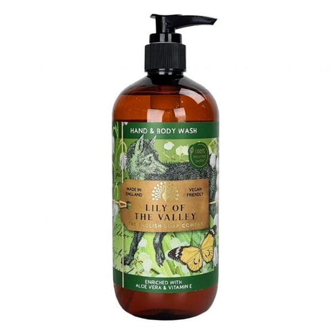 The English Soap Company - Lily of the Valley Hand & Body Wash 500ml