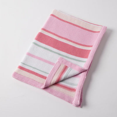 Pilbeam Living - Jiggle & Giggle Lolliop Stripe Baby Blanket