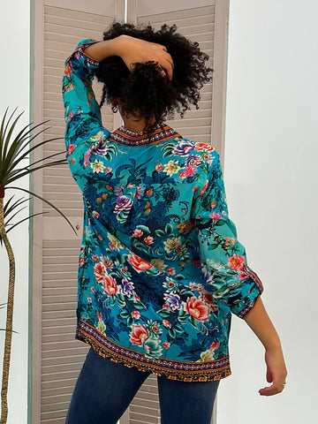 Cienna - Lotus Garden Shirt