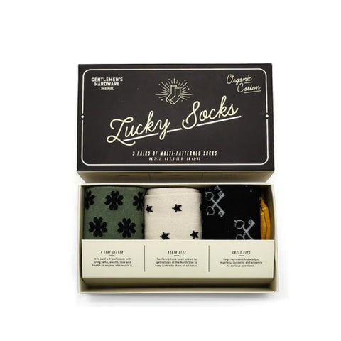 Gentlemen's Hardware - Lucky Socks 3 Pack Set