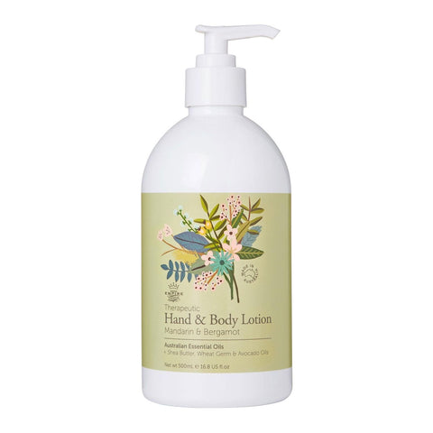 Empire Australia - Therapeutic Mandarin & Bergamot Hand/Body Care Duo