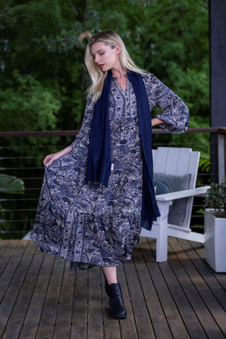 Cienna - Debbie Long Dress-Maryka