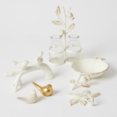 Pilbeam Living - Monty Bird Sculpture-Gold or White