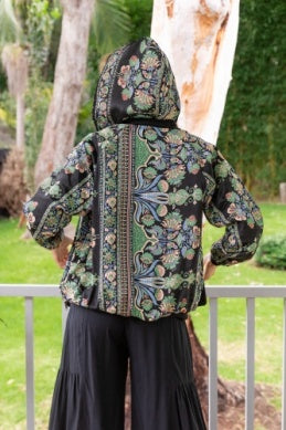 Cienna - Myra Hooded Bomber Jacket