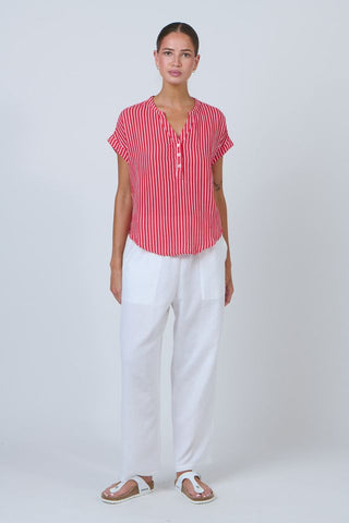 Namastai - Signal Lines Cheesecloth Cotton Top