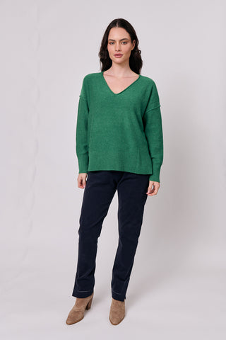 Namastai - V Neck Sweater - Hedgerow