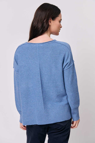 Namastai - V Neck Sweater - Skylight