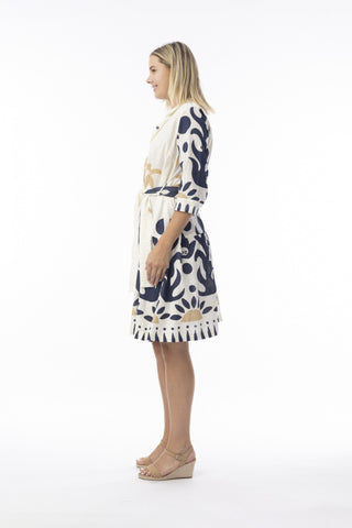 Orientique - Nazca Tie Waist Dress