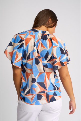 Vassalli - Nyla V Neck Top - Row
