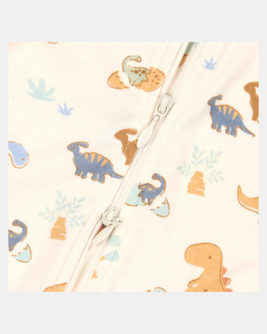 Toshi - Onesie L/S Harvest - Dino Bubs