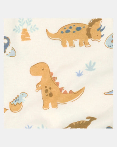 Toshi - Onesie L/S Harvest - Dino Bubs