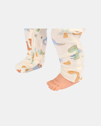 Toshi - Onesie L/S Harvest - Dino Bubs