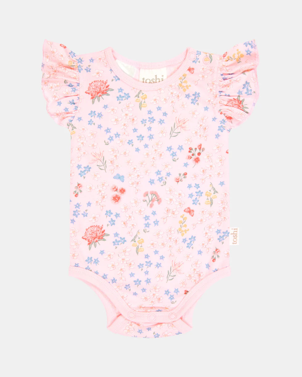 Toshi - Onesie S/S Matilda - Acacia Blossom