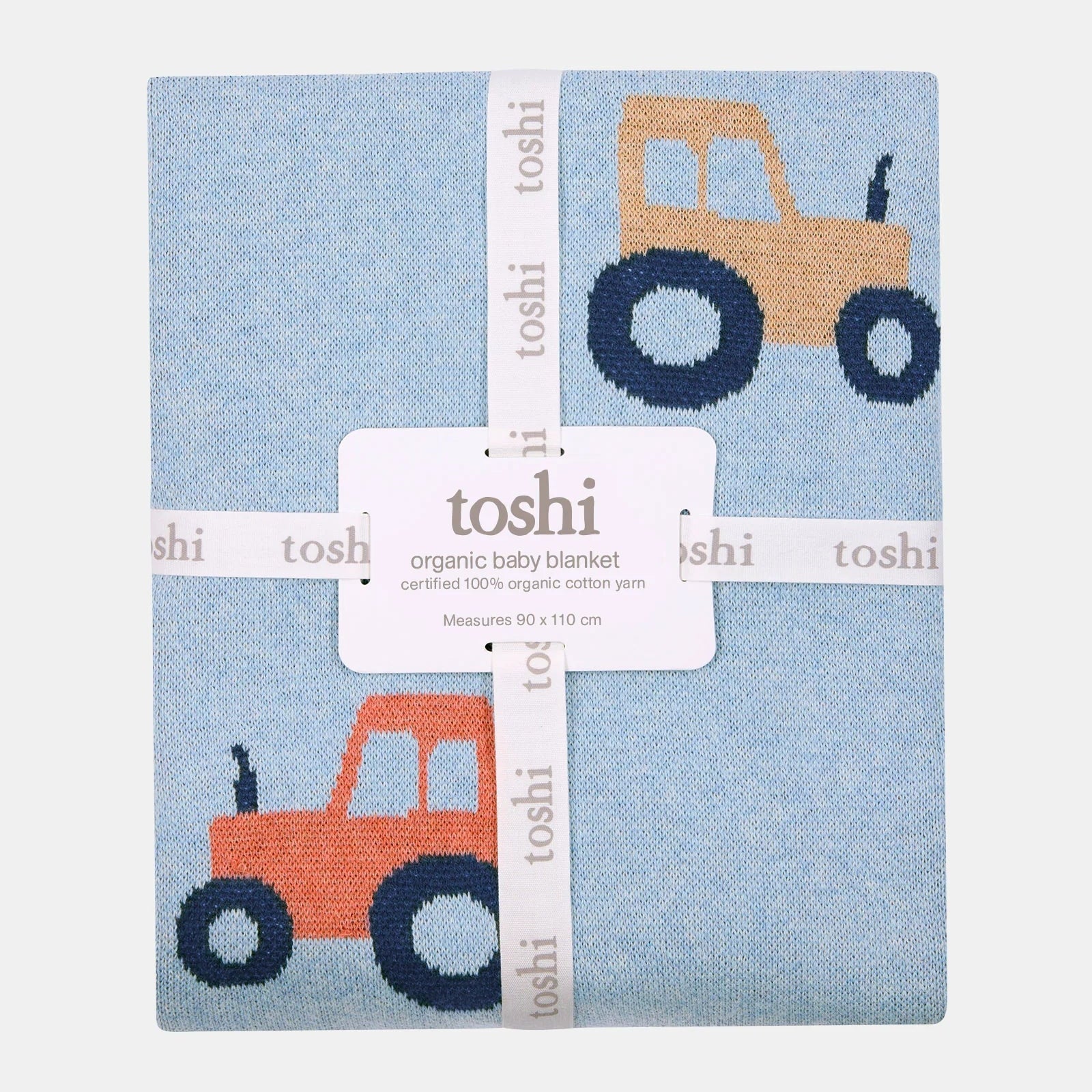 Toshi - Organic Blanket Mystical - Tiny Tractors
