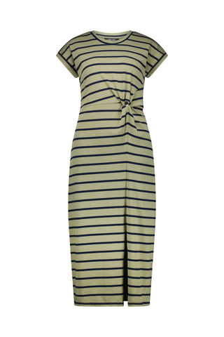 Knewe - Parker Dress-Khaki Stripe