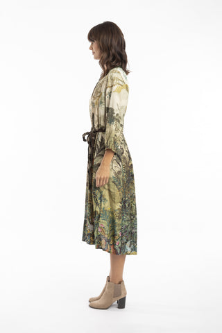 Escape by OQ - Petropolis Pleat Yoke Dress