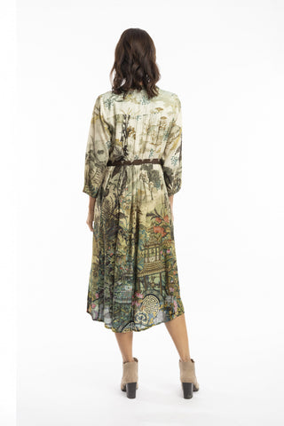 Escape by OQ - Petropolis Pleat Yoke Dress