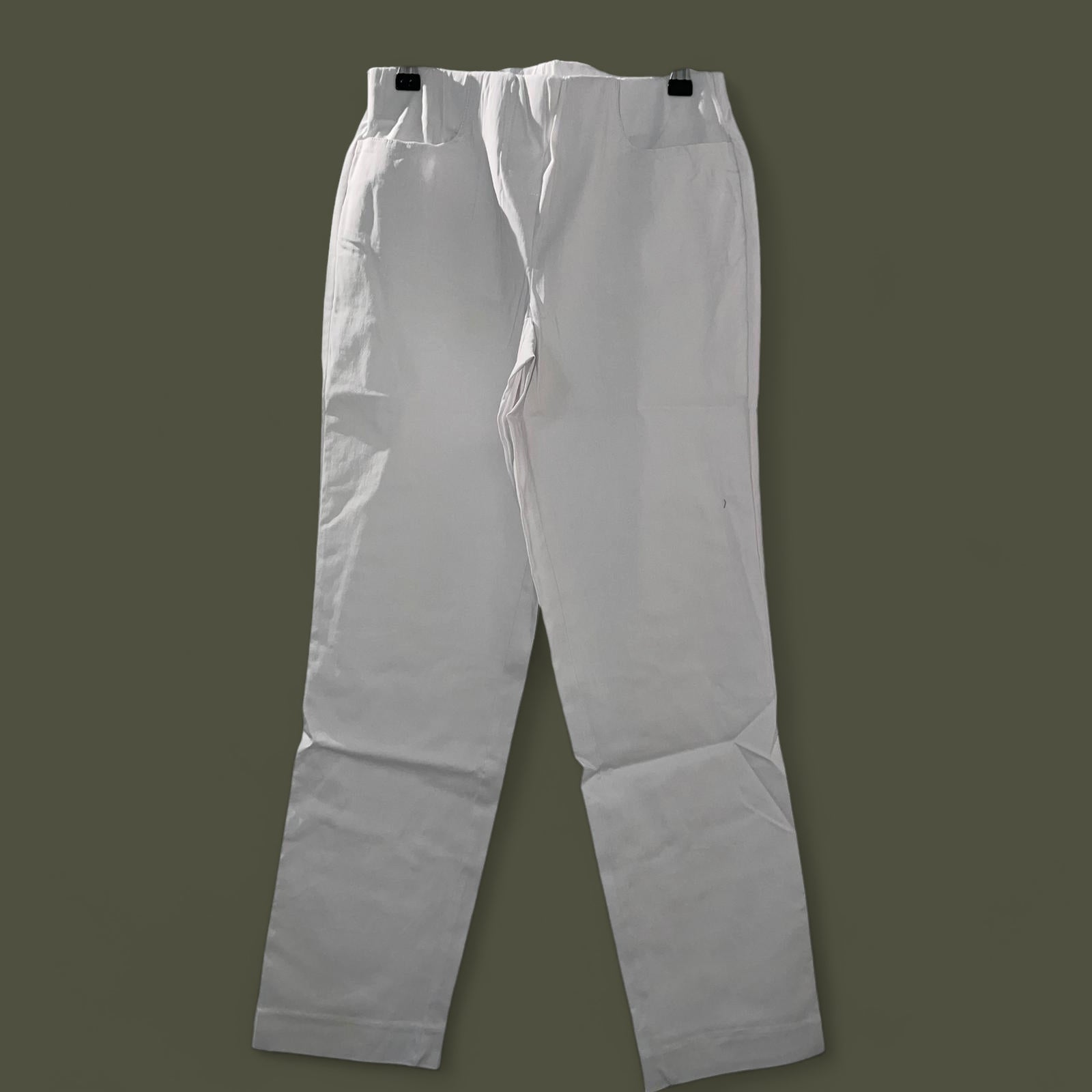 Renoma - Pull on 7/8 pant White