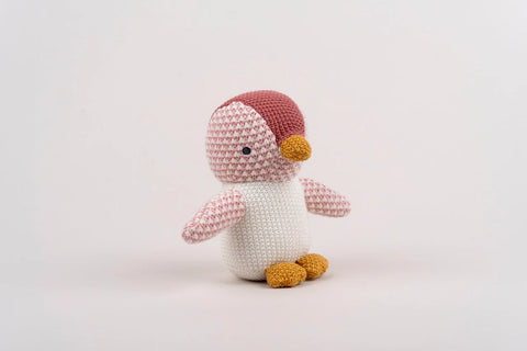 DLUX Baby - Pingu Knitted Penguin-Pink