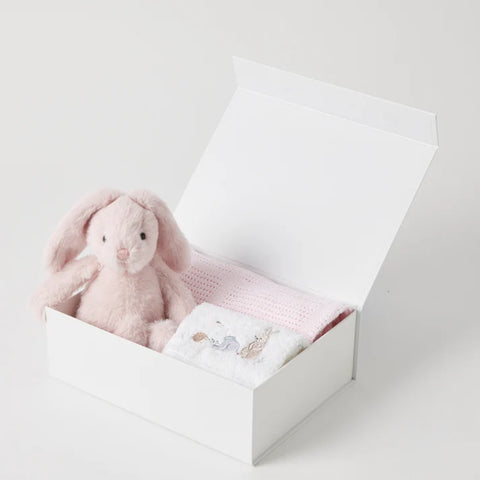 Pilbeam Living - Jiggle & Giggle Pink Bunny Hamper Gift Set