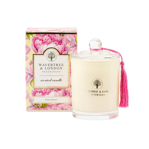 Wavertree and London - Pink Peony Candle