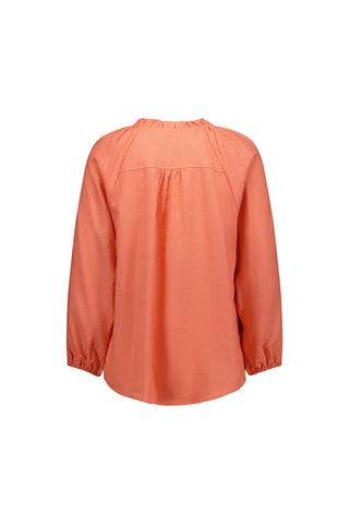 Knewe - Portia Shirt-Coral