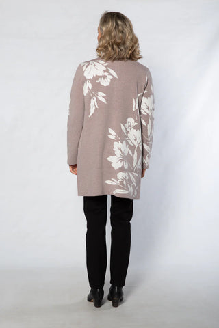 Equinox - Computer Print Knit Coatigan