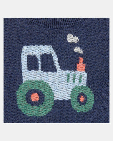 Toshi - Organic Pullover Mystical - Tiny Tractors