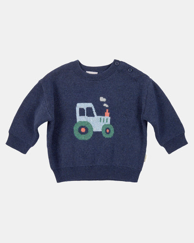 Toshi - Organic Pullover Mystical - Tiny Tractors