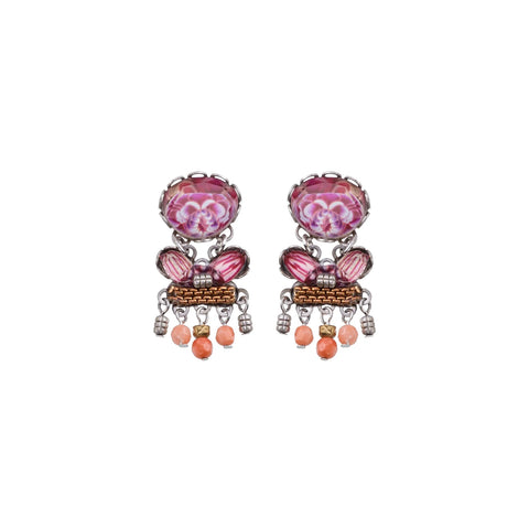 Ayala Bar - R2229 Carol Small Earring-Rose Embrace Set