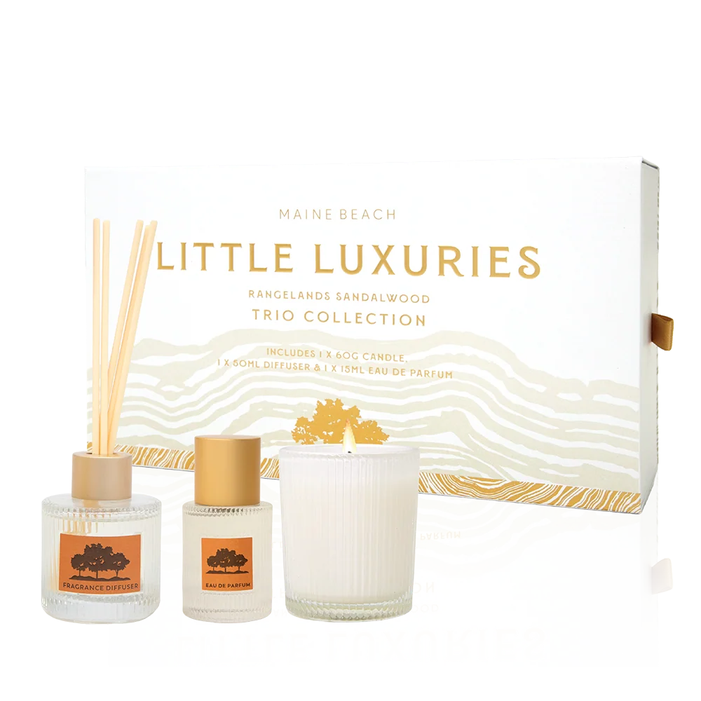 Maine Beach - Little Luxuries Trio Collection - Rangelands Sandalwood